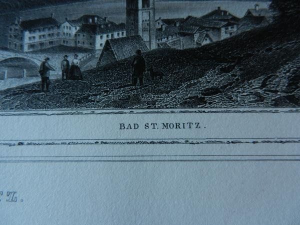 Stiche: St.Moritz Engadin – Gebraucht aus Risch von Rischli15 6