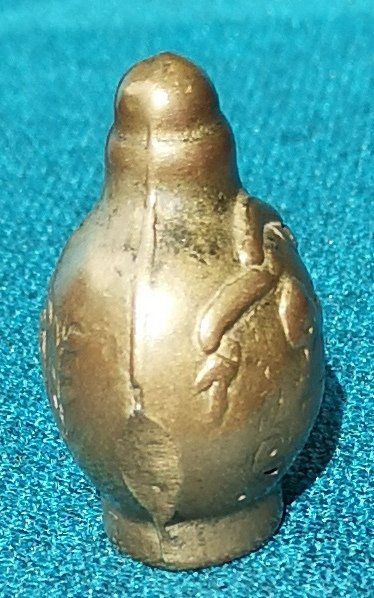 Supporti a parete: Aufsatz mit Gewinde, Knauf aus Messing oder Bronze – Usato da Zürich venduto da Tanteemma369 1