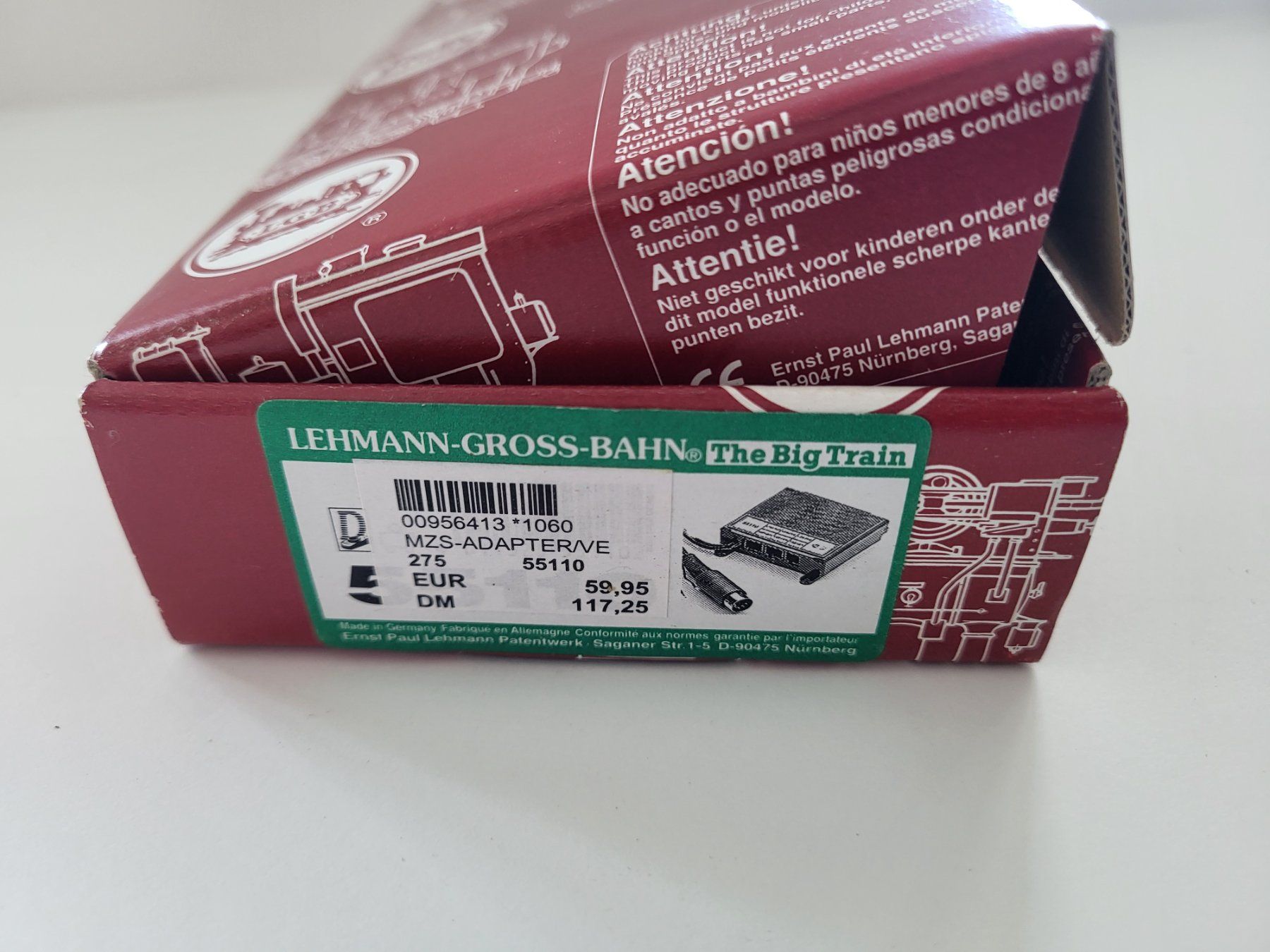 LGB Modelleisenbahnen: LGB 55110 MZS-Adapter – Gebraucht aus Untersiggenthal von Schatzo 1