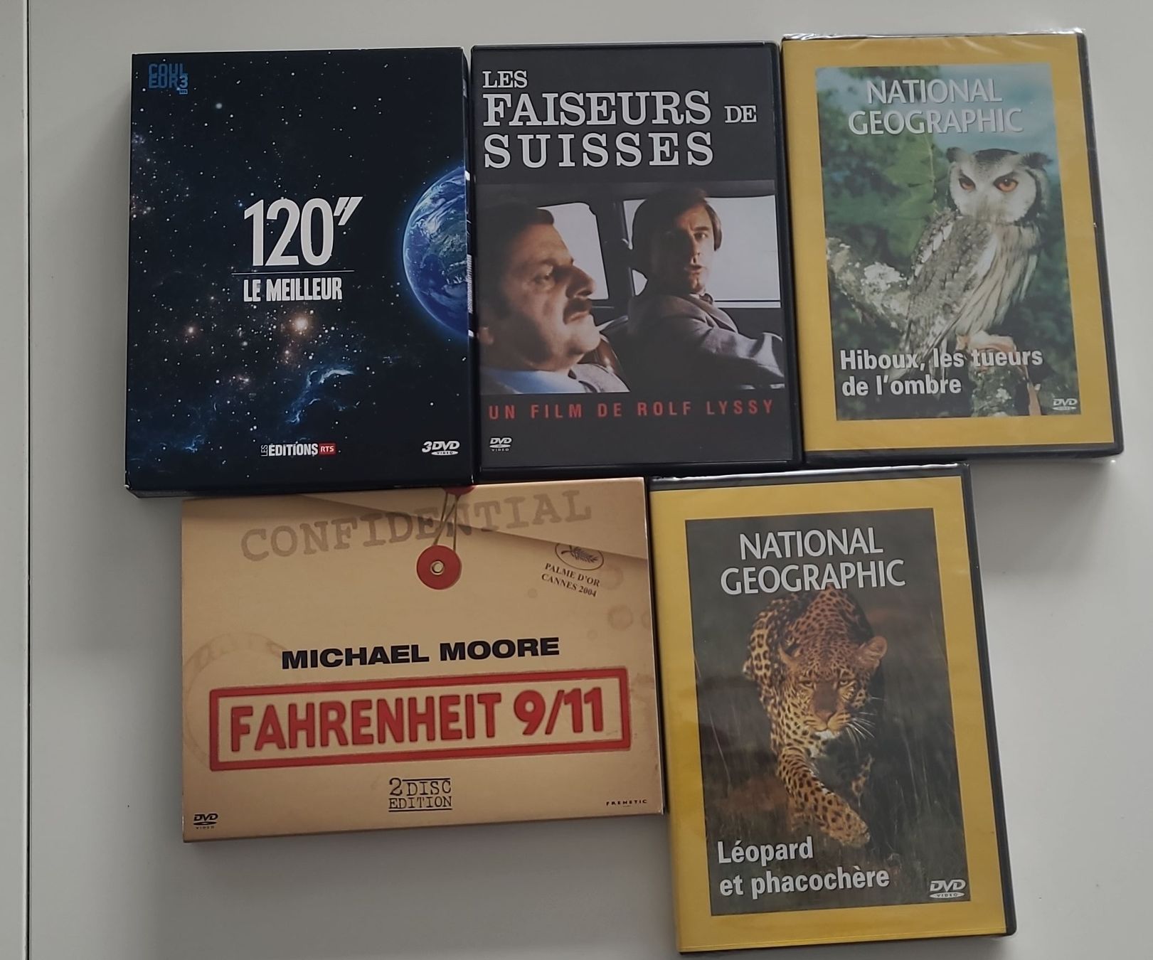 Tutti i DVDs: Lot de DVDs documentaires : Nature, faits divers, Suisse – Usato da Morges venduto da AngelBliss