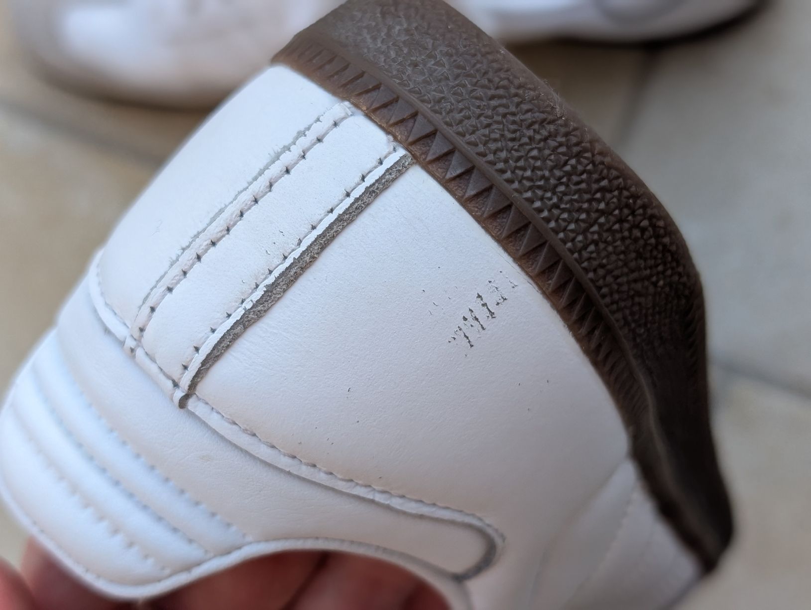 Adidas Scarpe da donna: Adidas Samba, Grösse 38 2/3, all white – Usato da Neuhausen venduto da katschii 5