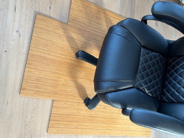 Tappetini fitness: Stuhlunterlage Büro Bambus – Usato da Lengnau AG venduto da Qualipreis1 1