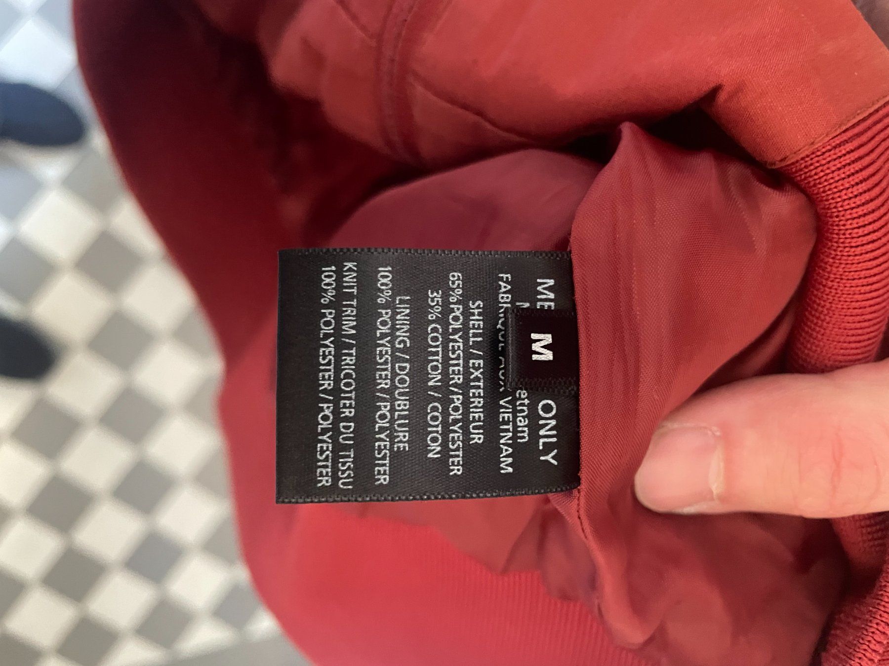 Giacche: Members Only Burgundy Jacket L – Usato da Lausanne venduto da amaury.h 1