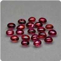 10 x Vrai Natur Lila Rot Rubin beheizt Songea 2.75ct tw.