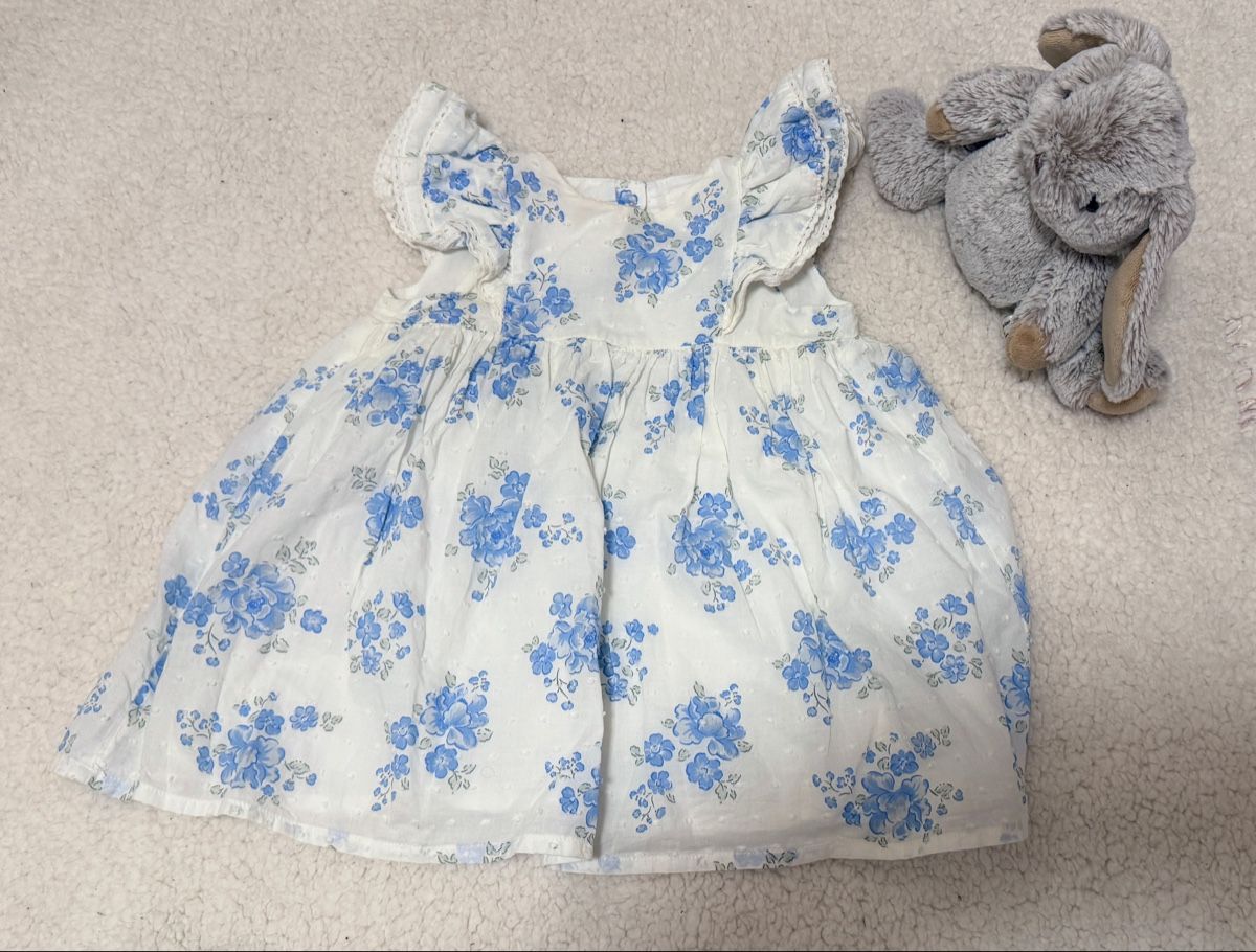 C&A Vestiti & Gonne: Blau/Weisses C&A Kleid Gr. 74 – Nuovo (secondo la descrizione) da Horgen venduto da AA.AW55