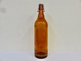 Bierflasche BIER FLASCHE GLASHÜTTE BÜLACH 1966? GEEICHT 1965