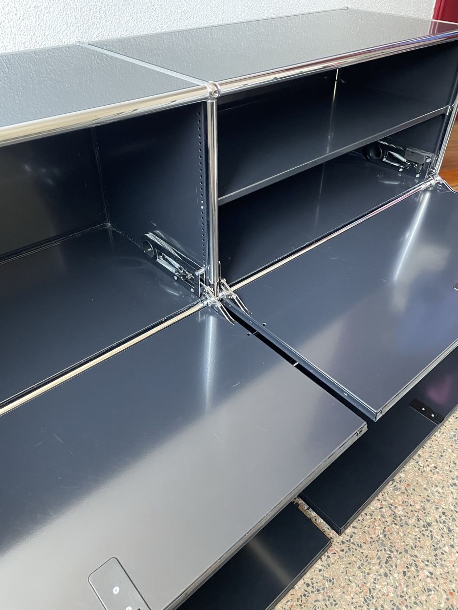 USM Scaffali: USM Haller Sideboard 2x2 (mit Zwischenregale) – Usato da Biel/Bienne venduto da juliebazzini 2