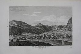 Glarus Originalkupferstich 1780