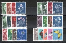 PJ 1945 - 1950 ganze Sätze postfrisch SBK 51.--