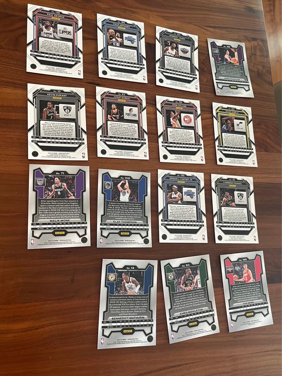Panini Cartes à collectionner: 19 Panini Basketball Karten – Neuf (Voir description) à Zug par Haegito 3