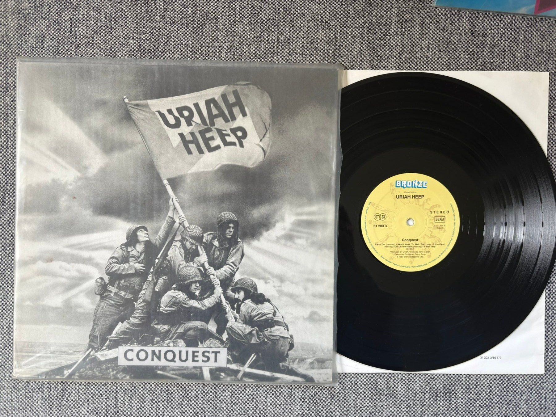 Schallplatten: Uriah Heep - Conquest - Germany - 1980 - Bronze – Gebraucht aus Zofingen von big_r2gx