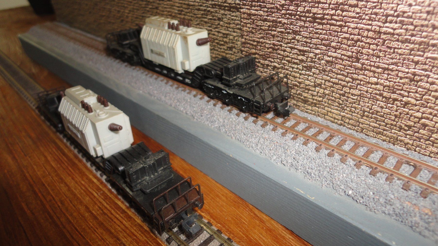 Modellini di ferrovie: 2 Trafowagen Spur N – Usato da Rheinfelden venduto da swiss_top 2