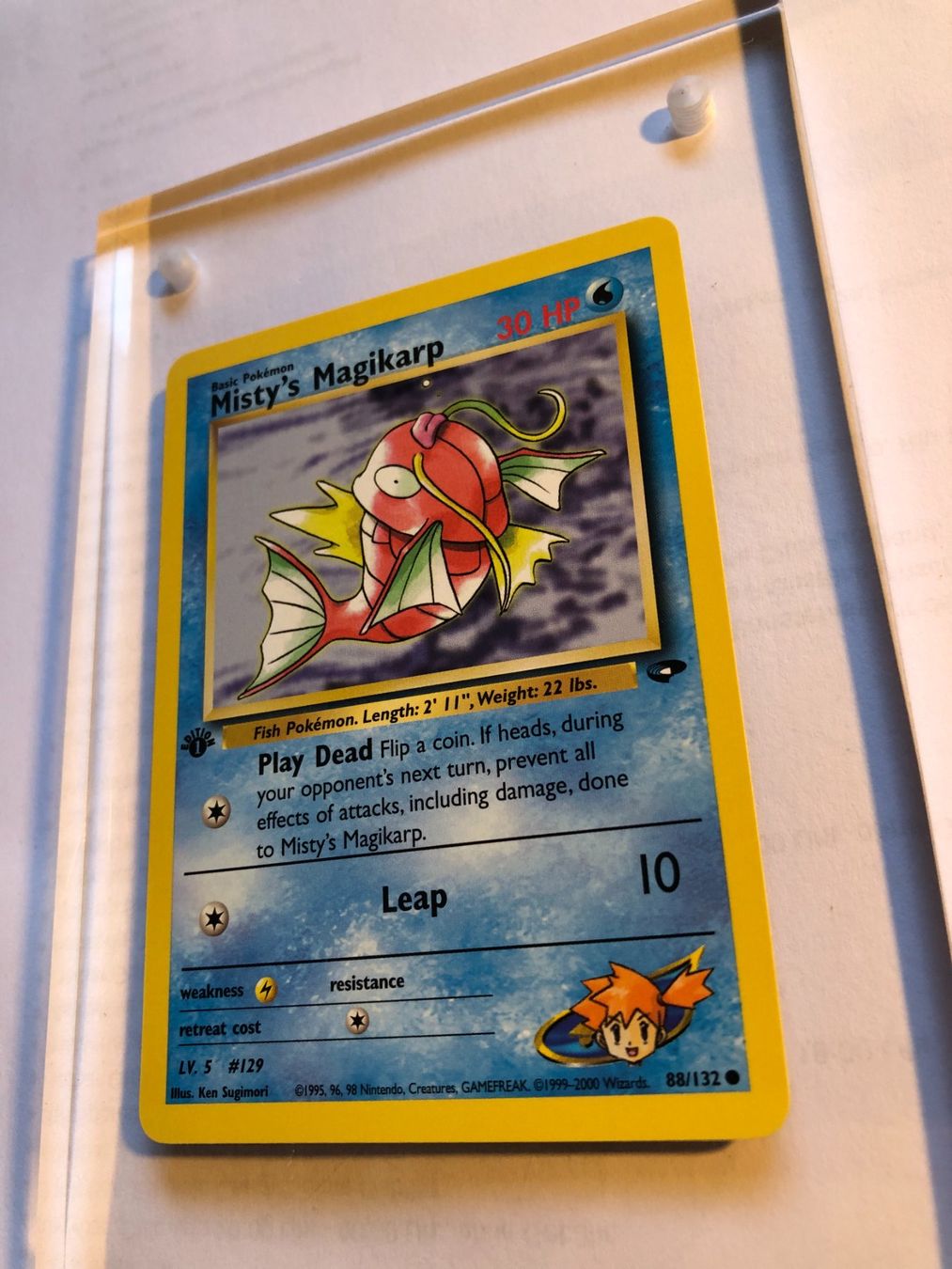 Sammelbilder & Trading cards: Misty's Magikarp 1st Gym Challenge - MINT - ab 1.- – Gebraucht aus Giubiasco von dan_pr8b 2