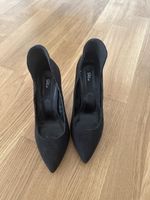Elegante, schwarzi High Heels Pumps, Gr. 36 - Top Zustand!