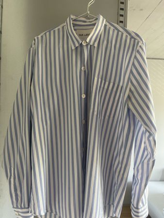 Hemd Our Legacy; blau-weiss gestreift Gr 48, guter Zustand