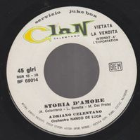 7 "  CELENTANO ADRIANO STORIA D'AMORE / STRAORDINARIAMENTE‪