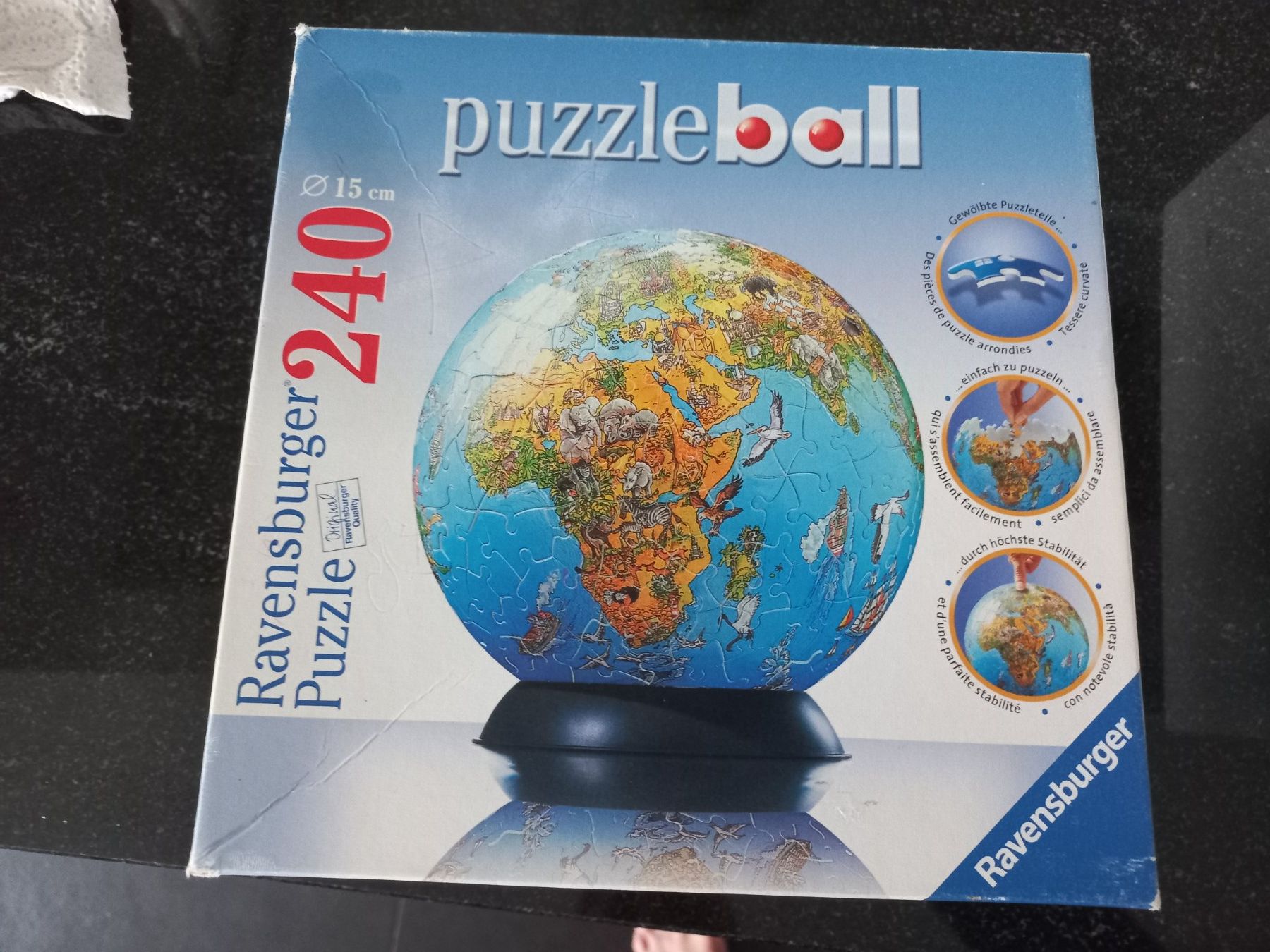 Altro in Decorazioni & Accessori: Ravensburger Puzzle Ball Globus / Welt – Usato da Rüthi (Rheintal) venduto da topseller2026