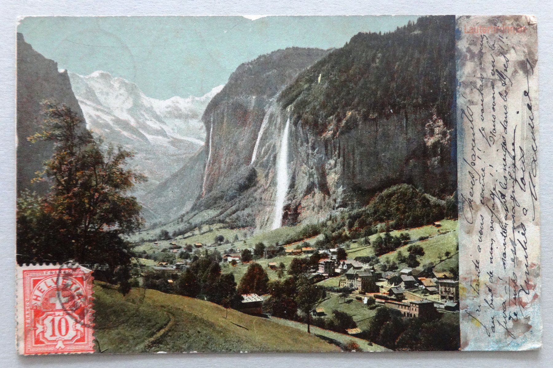 Cartes postales: Lauterbrunnen – D'occasion à Fétigny par Billy2miny