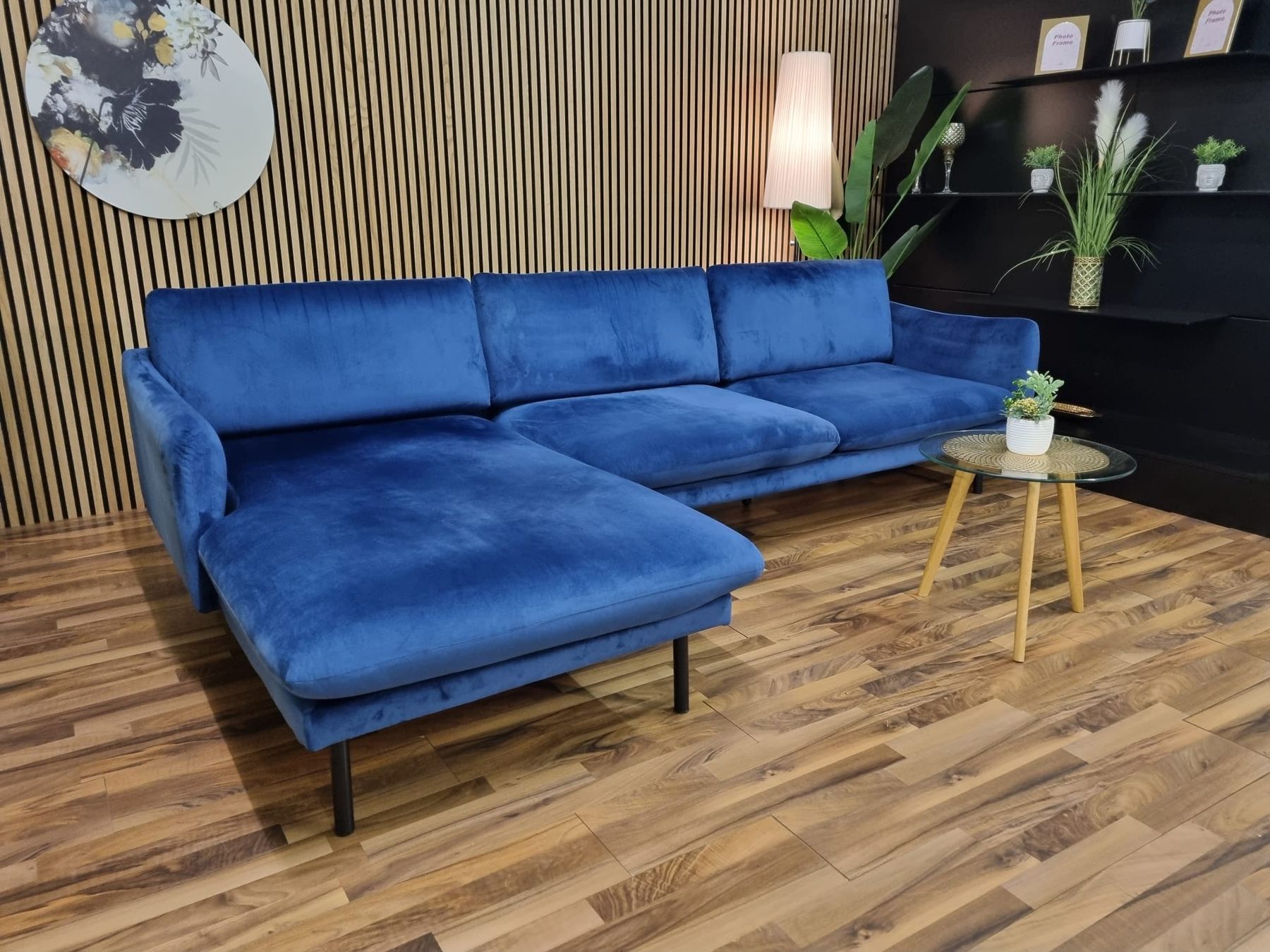 Divani: Ecksofa -Königsblau- – Usato da Niedergösgen venduto da GogiCeda 2