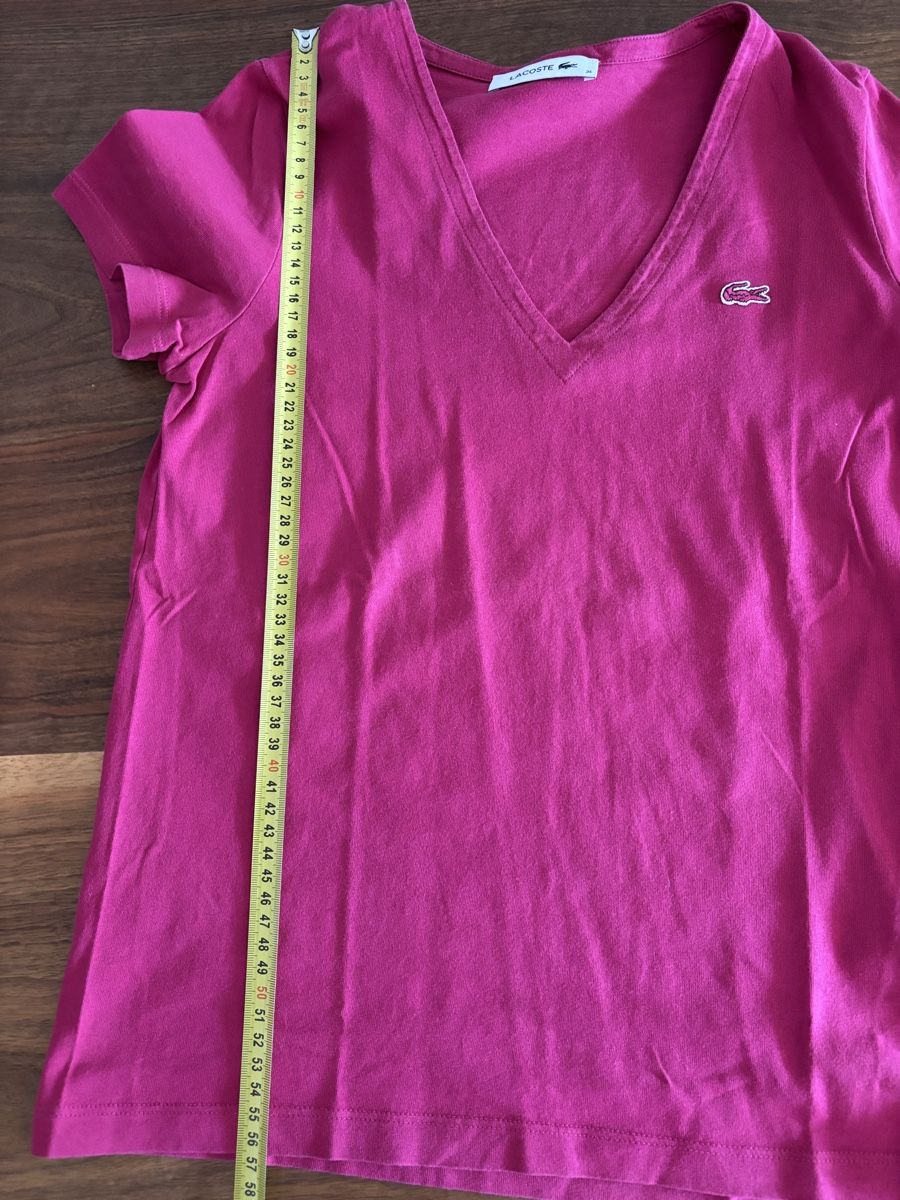 Lacoste T-shirt: T-Shirt Lacoste Gr. 34 Baumwolle – Usato da Winterthur venduto da san_wd8j 6