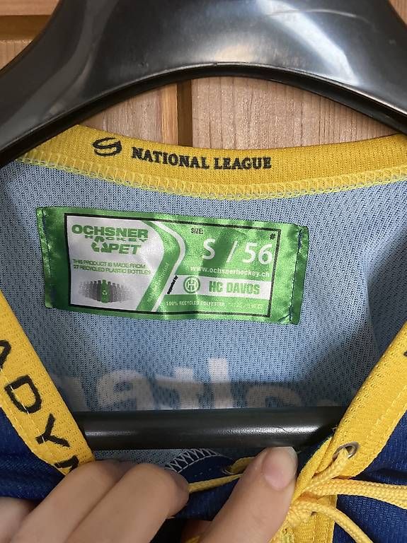 HC Davos Canottiere & Pantaloni: HC Davos Trikot D. WIESER 56 – Usato da Uster venduto da chlini1983 2