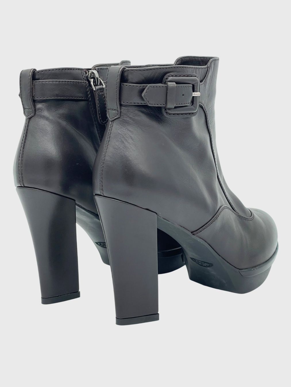 Tod'S Scarpe da donna: Tod's Leather Ankle Boot EU 38.5 Braun – Nuovo (secondo la descrizione) da Zürich venduto da shoe_shop 3