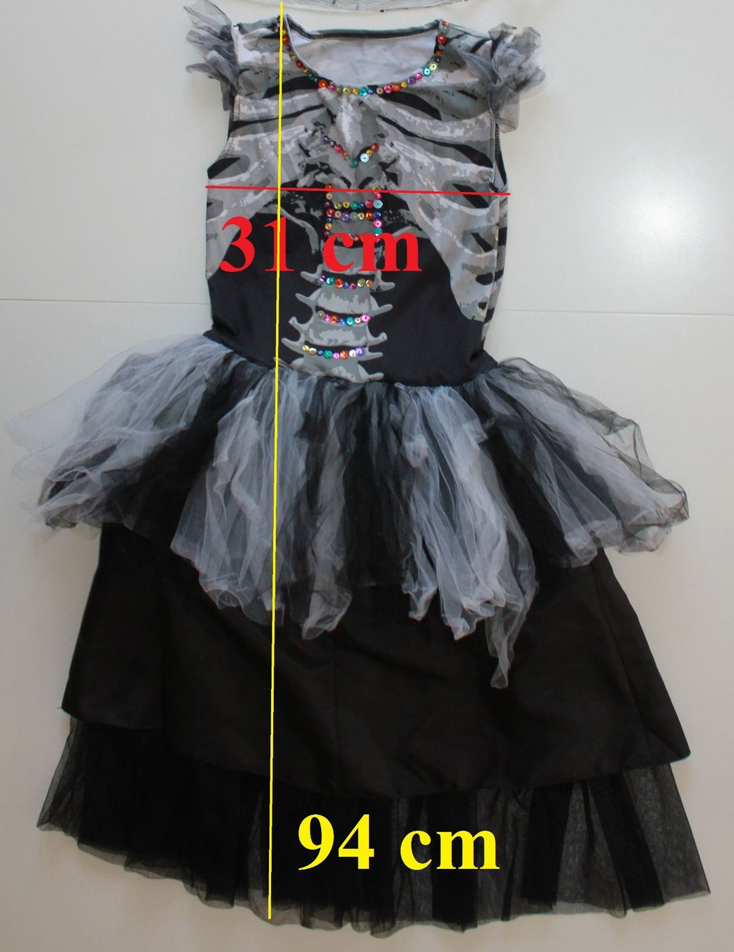 Kostüme: Costume squelette / Skelett t. 8 - 10 ans – Gebraucht aus Peseux von CoolShoping 2