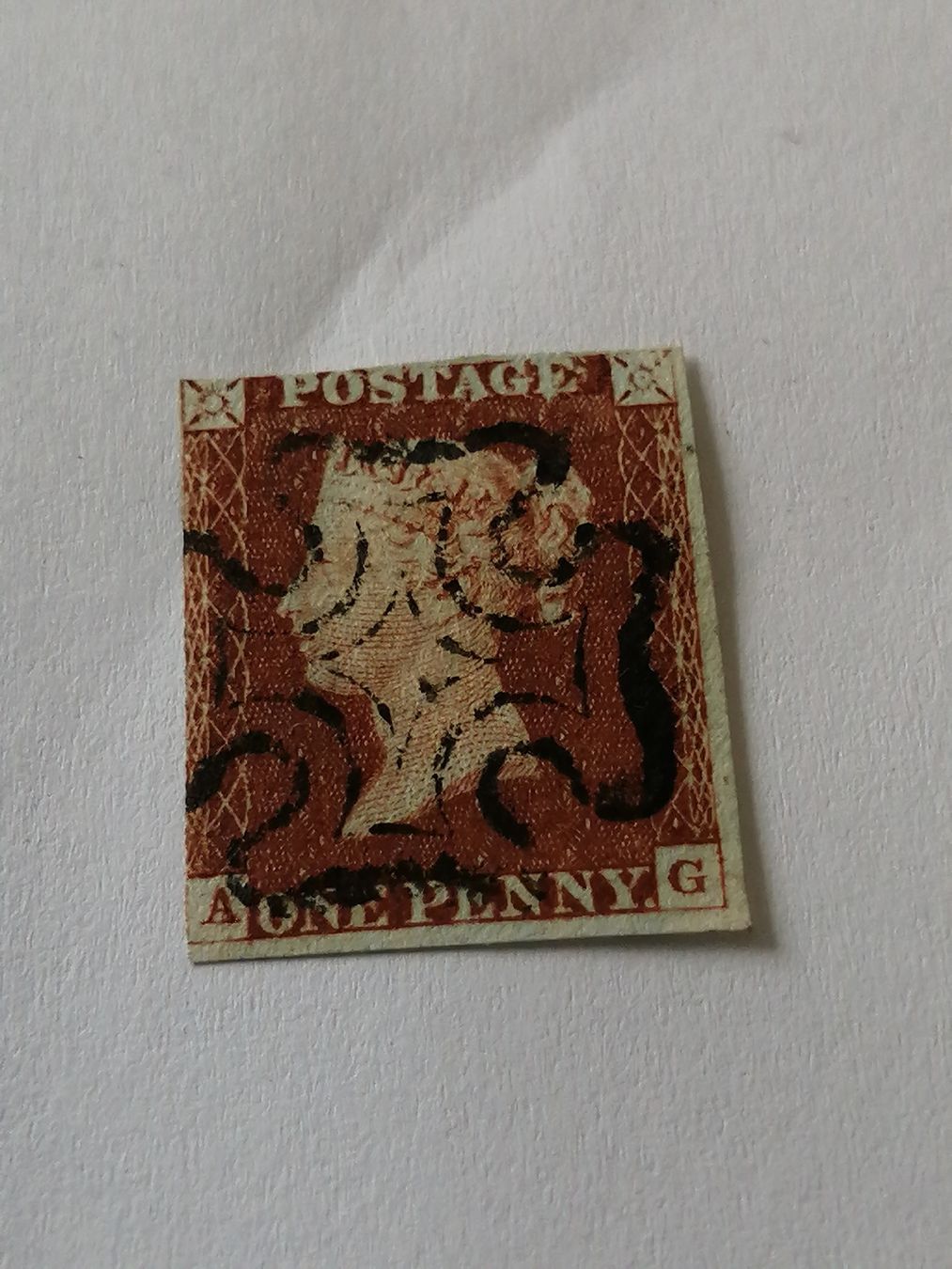 Tous les timbres: One Penny Red 1841,  – D'occasion à Happerswil par tschergi