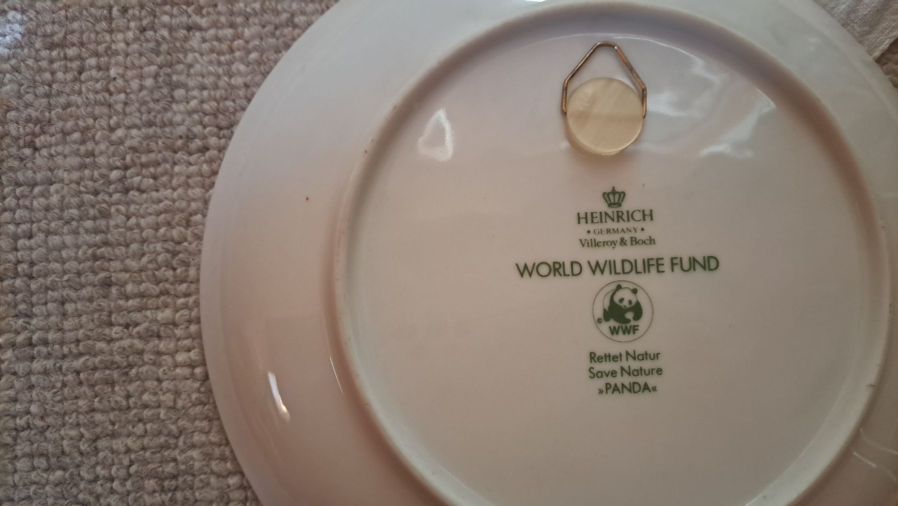 Villeroy & Boch Piatti: Dekorationstaller Panda WWF – Usato da Giswil venduto da ett_kx6f 1