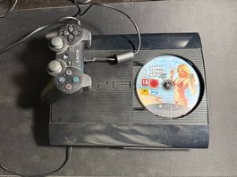 PlayStation 3 d'occasion + GTA V + manette