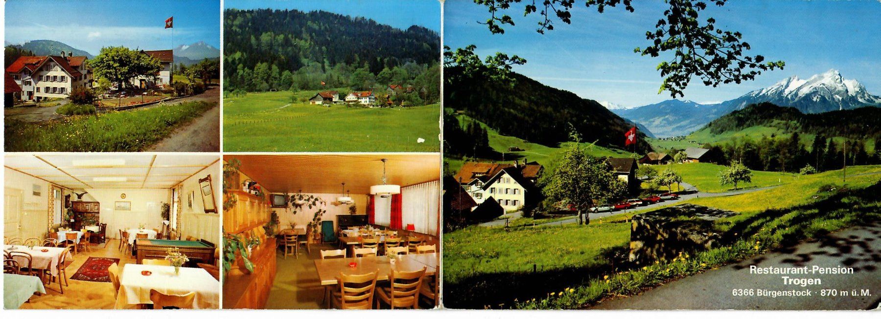 Cartoline postali: Pension Trogen Bürgenstock – Usato da Hochdorf venduto da Ziegel-16