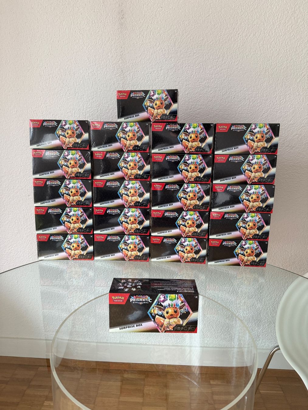 Pokémon Carte collezionabili: EN - Pokemon Prismatic Evolutions Surprise Box – Nuovo (secondo la descrizione) da Zürich venduto da dren 2