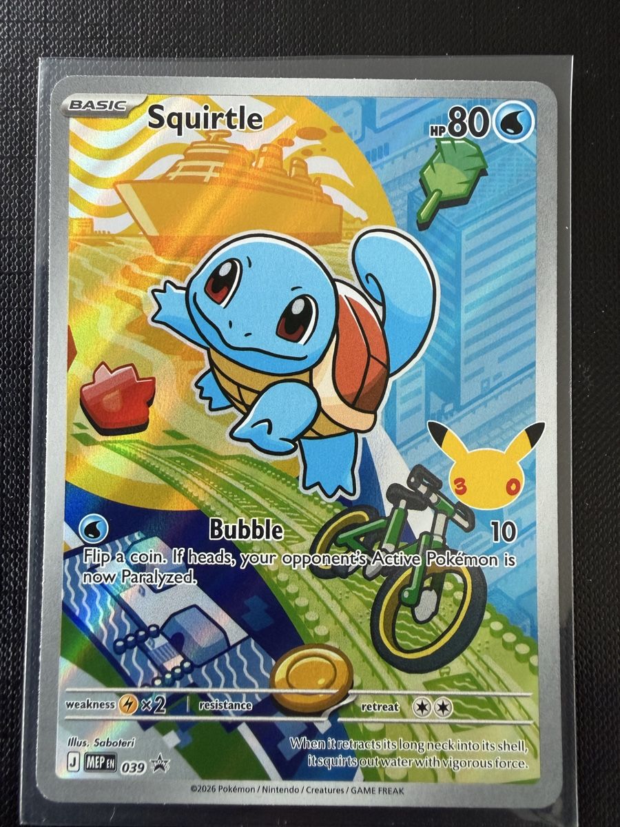 Pokémon Carte collezionabili: Squirtle #039 MEP EN – Nuovo (secondo la descrizione) da Savigny venduto da Matgab94