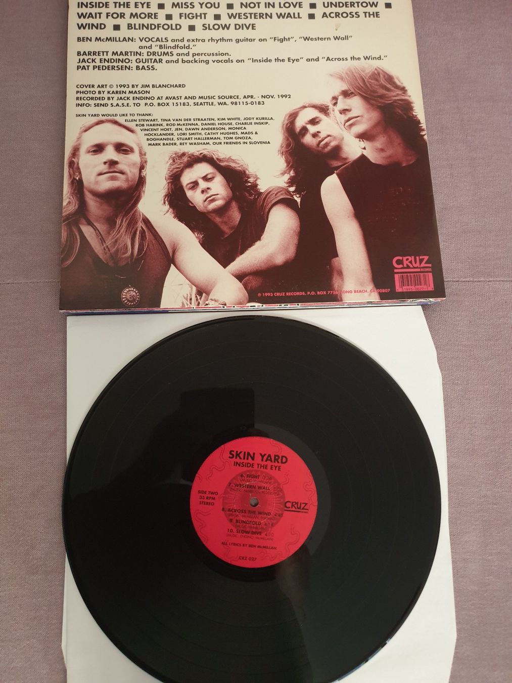 Schallplatten: Skin Yard ‎– Inside The Eye – Gebraucht aus zürich von ultraviolet 1