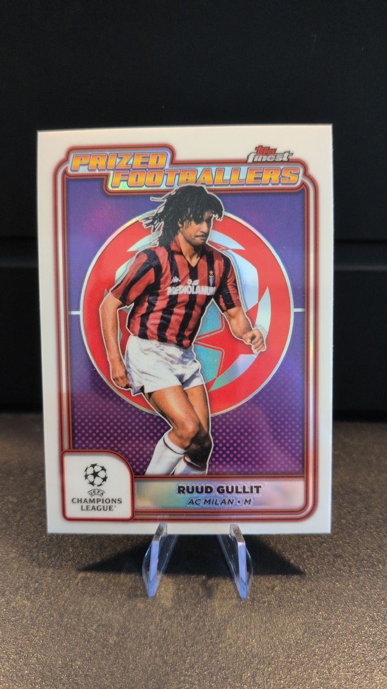 Topps Sammelbilder & Trading cards: Ruud Gullit Topps AC Milan  – Neu (gemäss Beschreibung) aus Riddes von marioCro16