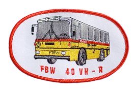 Postauto PTT FBW Hess 40VH-R  P23400 Stoff Aufnäher