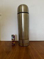 Thermoskanne Emfa Senator 1.0 L silberfarben gebraucht
