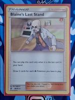 Blaine's Last Stand -. Holo  #Ord17