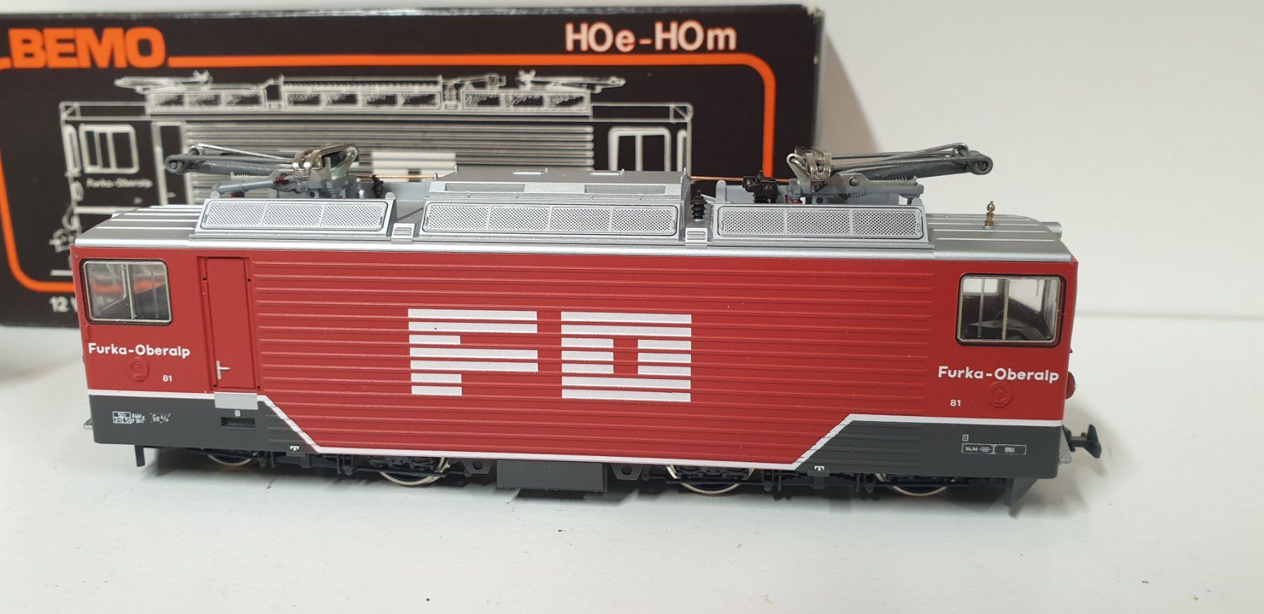 Bemo Modellini di ferrovie: Bemo FO Ge 4/4 Zahnradlokomotive – Nuovo (secondo la descrizione) da Geroldswil venduto da TopTrain54 5