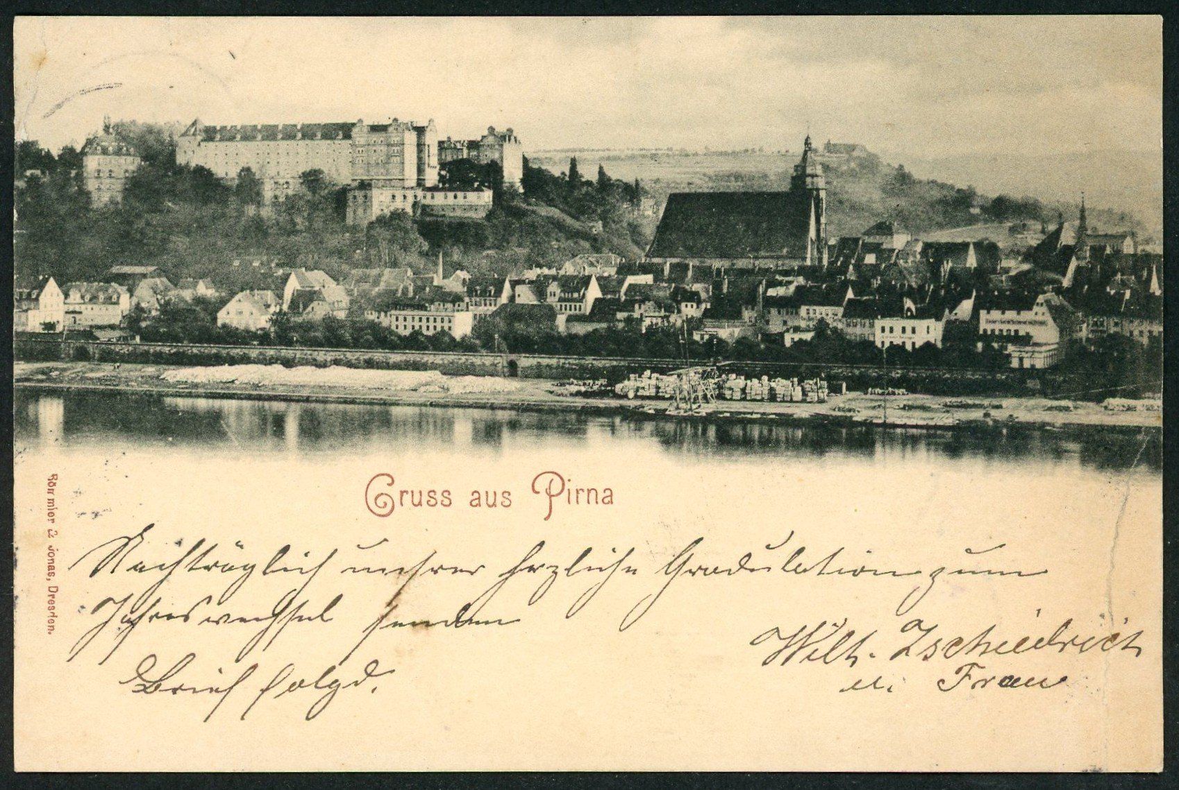 Cartoline postali: Pirna – Usato da Opfikon venduto da webstar30