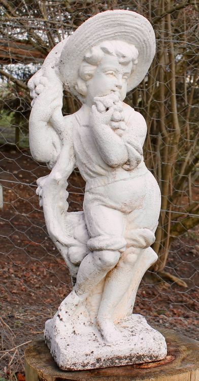 Steinfigur als Deko für den Garten Kaufen auf Ricardo