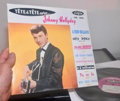 Johnny Hallyday –Tête À Tête Avec Johnny 10" FRANCE VG+/VG++