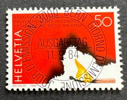CH Marken 1984 Werbemarke II Vollstempel