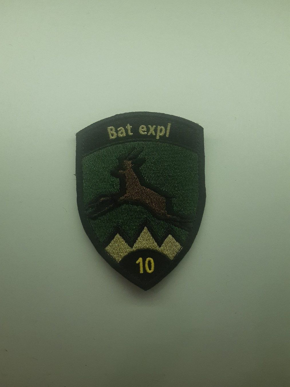Schweizer Armee Placchette & Badge: BADGE ECUSSON MILITAIRE SUISSE BAT EXPL 10 – Nuovo (secondo la descrizione) da Domdidier venduto da baumeyer-seb