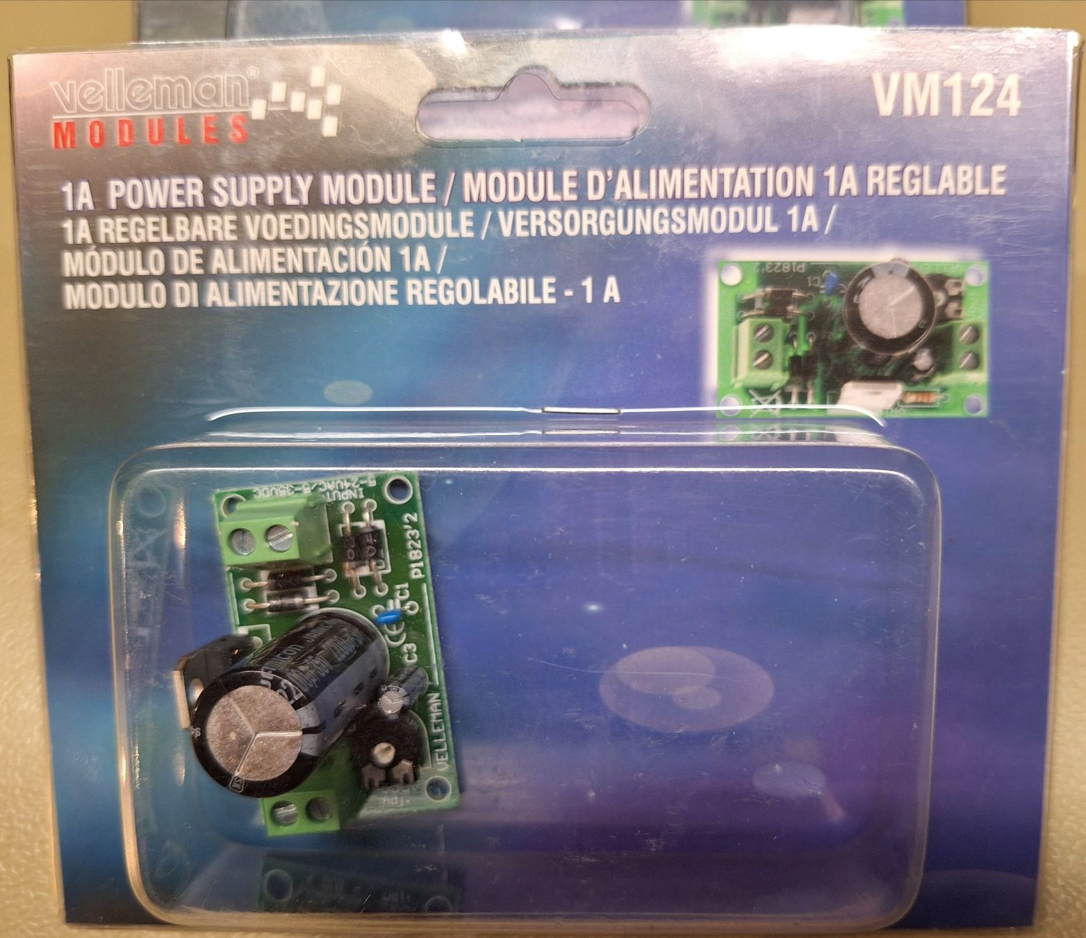 Componenti elettronici: 1A Power Supply Modul VM124 – Nuovo e nell'imballaggio originale da Kienberg venduto da coc_gwg7