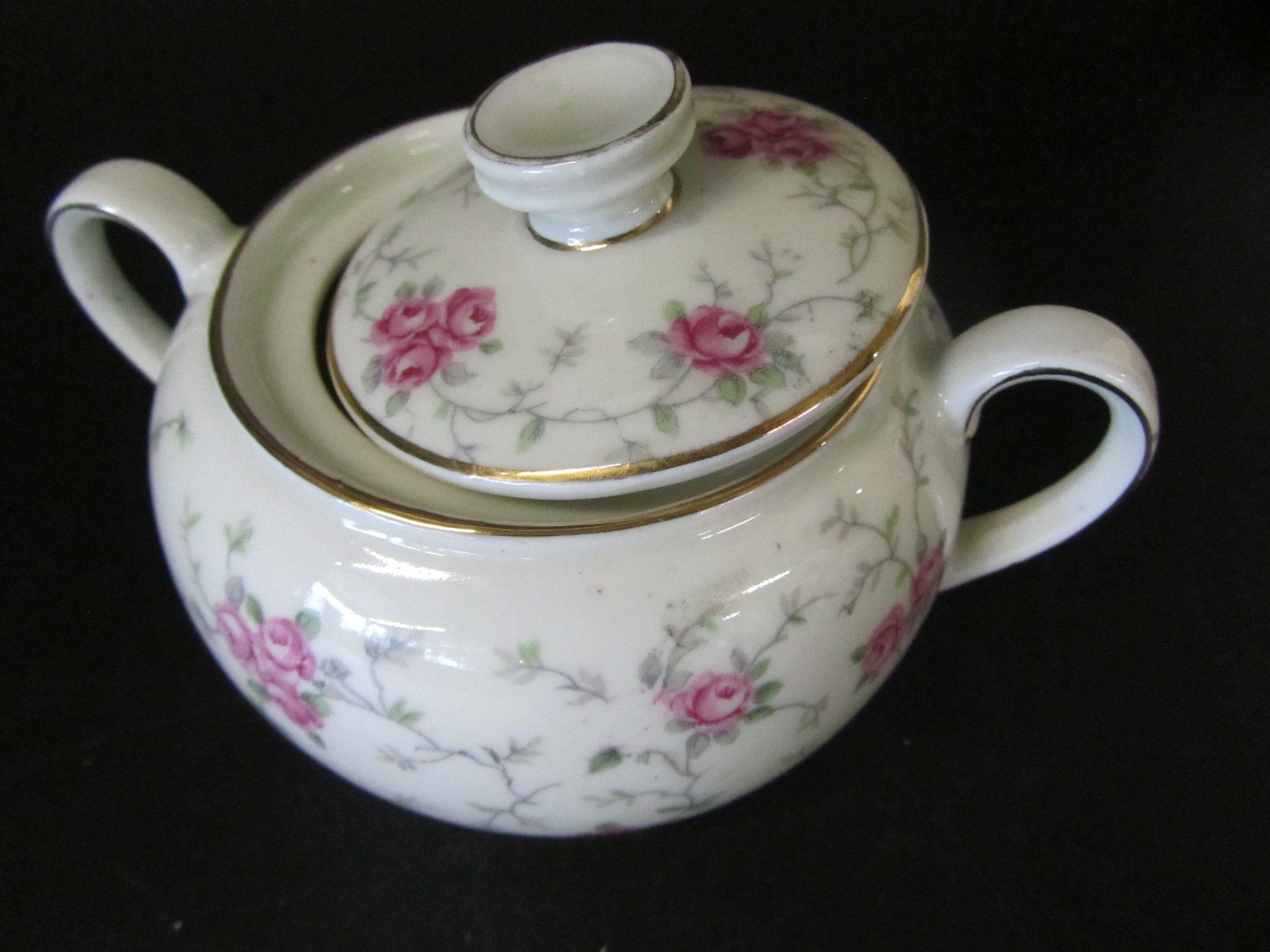 Set di piatti: Teeservice mit rosa Rosenmotiv – Usato da Muhen venduto da Restwert_Muhen 5