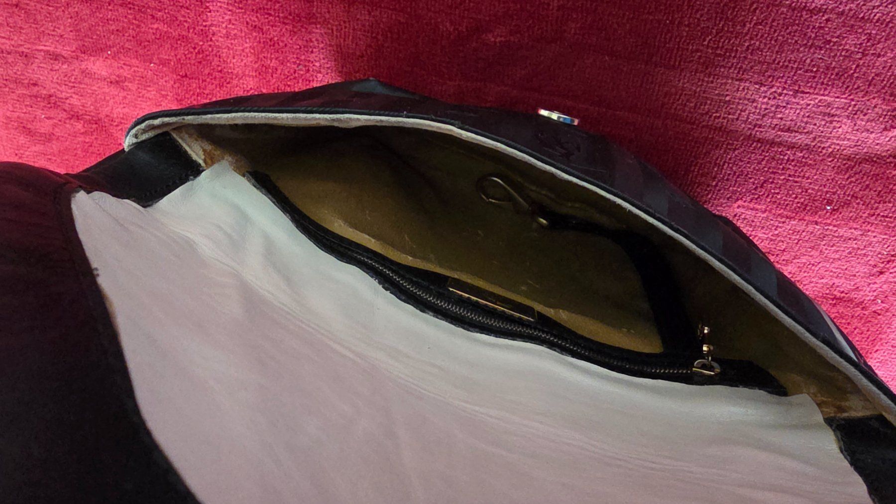 Maison Mollerus Borse da donna: Original Maison Mollerus Tasche, schwarz, gold – Usato da Wädenswil venduto da Vegas65 3
