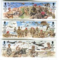 Briefmarken "Militär". Isle of Man.