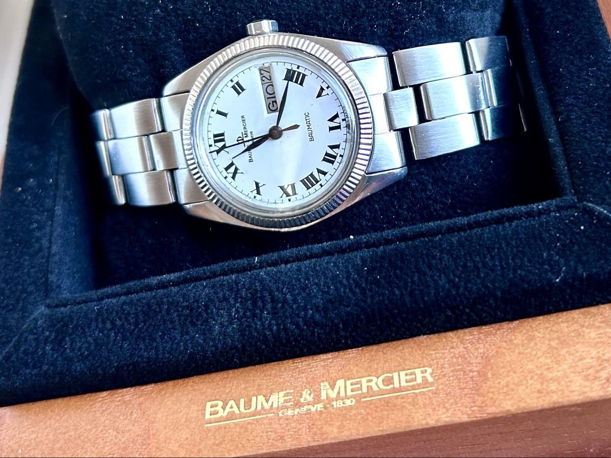 Baume & Mercier Orologi: Orologio Baume Mercier automatico vintage – Usato da Paradiso venduto da VintageandNew6900 1