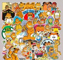 50 Aufkleber Sticker - Garfield
